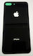 Battery Cover Bigger Hole Black for iPhone 8 Plus