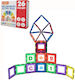 Wonder Toys Magnetic Construction Toy Wondertoys 52 Pieces 26