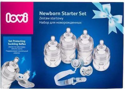 Lovi Baby Set aus Plastikflaschen Gegen Koliken mit Silikonsauger