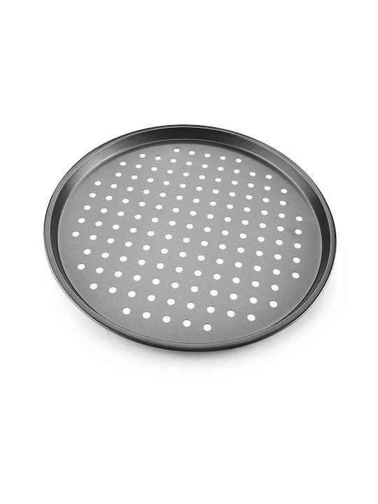 Luigi Ferrero Aluminum Pizza Baking Pan with Non-stick Coating 33cm