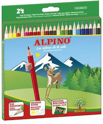 Alpino Цветни Моливи Комплект 24 Цвята