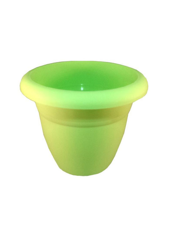 Micplast No 79 Flower Pot 24x20cm Light Green 11.01.02