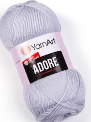 Yarn Art Adore Col. 363 Χρώμα Γκρι Ανοιχτό 100g...