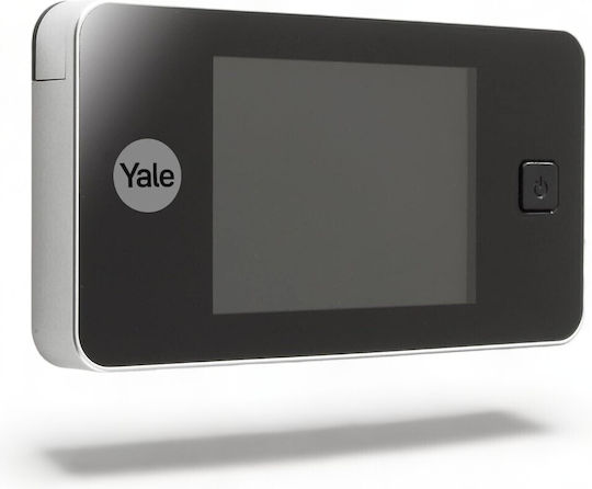 Yale Ματάκι Πόρτας με Διάμετρο 14mm Ασημί