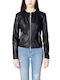 Γυναικείο Biker Jacket Μαύρο