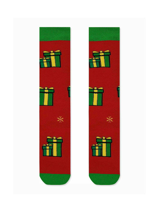 NODO Christmas Socks Red