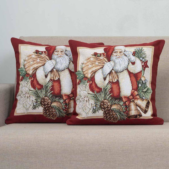 Cotone Christmas Decorative Square Pillowcase 45x45cm