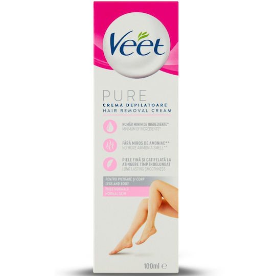 Veet Minima Κιτ Αποτρίχωσης για Πόδια 100ml