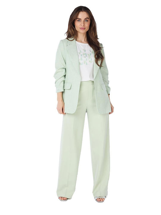 Esqualo Blazer pentru femei Sacou Verde