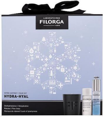 Filorga Hydra-hyal Hydrating Plumping Serum Skin Care Set with Serum