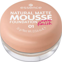 Essence Natural Matte Mousse Foundation 01 Nude...