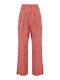 Scotch & Soda Women's Fabric Trousers Pink