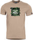 Pentagon Leaves T-shirt Μακό Tactical Everyday Use T-shirt in Beige color