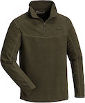 Pinewood Tiveden Pullover Fleece in Khaki Farbe