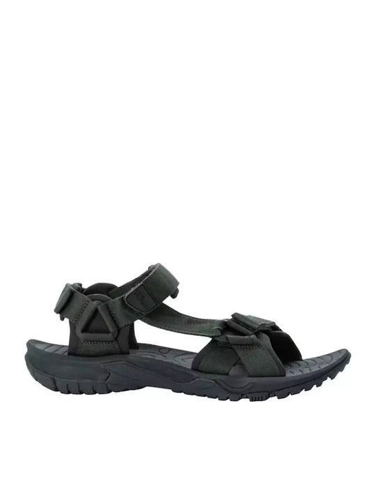 Jack Wolfskin Ανδρικά Σανδάλια σε Γκρι Χρώμα