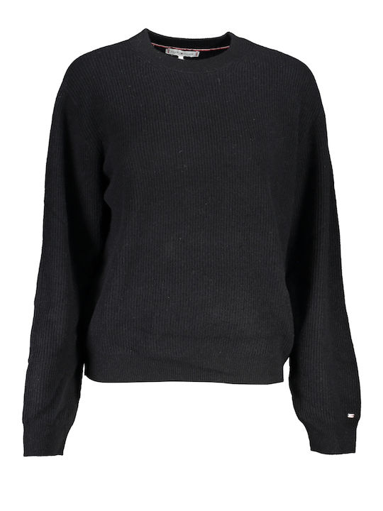 Tommy Hilfiger Women's Long Sweatshirt Black