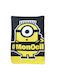 Blanket Fleece Minions Black 100x150cm