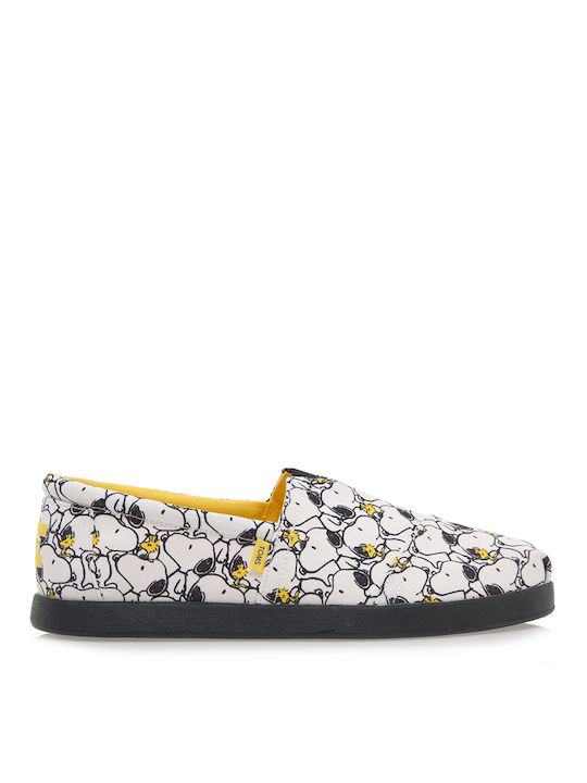 Toms Material textil Espadrile pentru bărbați în Alb Culoare