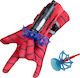 Mănușă Spiderman pentru copii Ideallstore®, cu patru ventuze, roșie, mărime universală