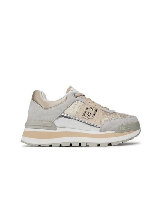 Liu Jo Damen Sneakers Nude