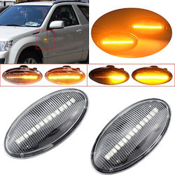 Vinstar Flash LED за Fiat Шестнадесет Opel Агила Suzuki Бърз / Гранд Витара / Джимни / SX4 / SX4 S-Cross - SX4 S-Крос / Балено / Целерио / Игнис / Витара / Високо 2бр