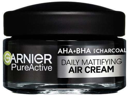 Garnier AHA + BHA Charcoal 48h Creme Gesicht Tag mit AHA & BHA 50ml