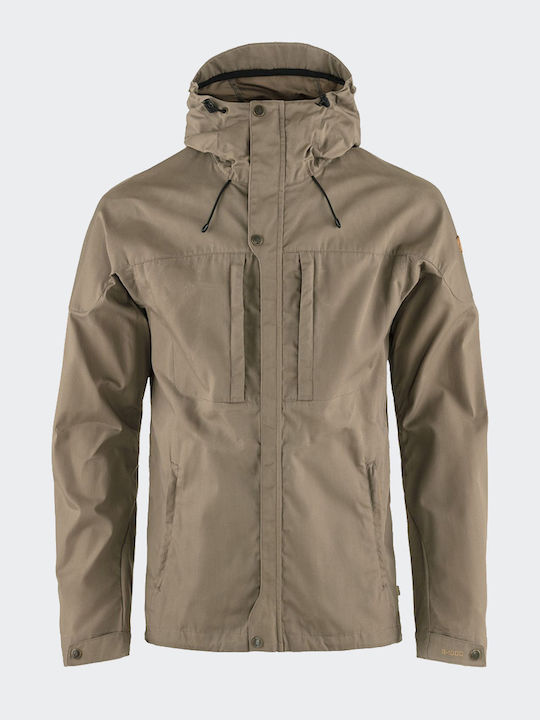 Fjallraven Skogso Winter Jacket Suede Brown