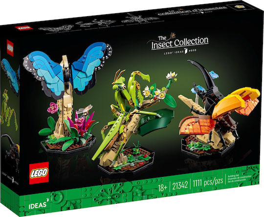 LEGO Ideas The Insect Collection για 18+ Ετών 1111τμχ