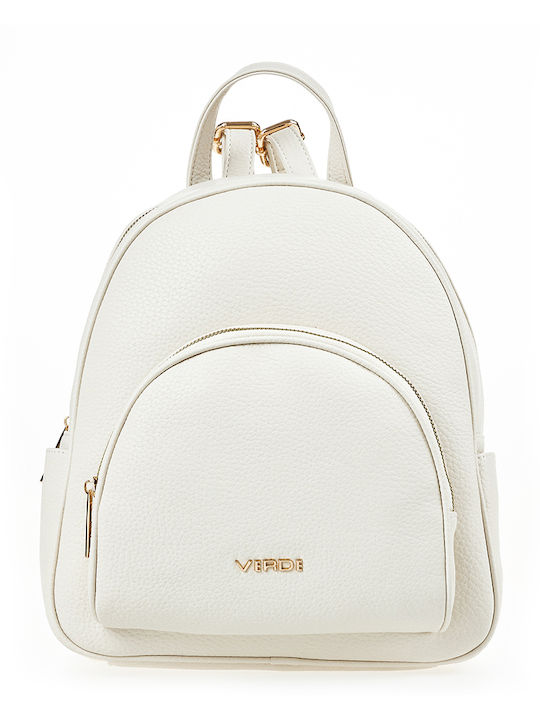 Verde Damen Tasche Rucksack Ecru