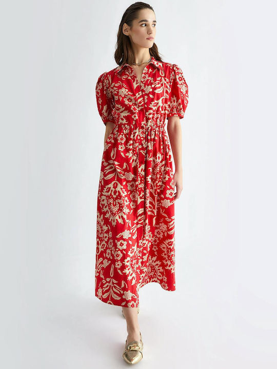Liu Jo Hemdkleid Kleid Rot