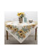 Dimeco Tablecloth Sun Ecru 140x140cm