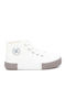 Kinder Sneakers Hoch Weiß