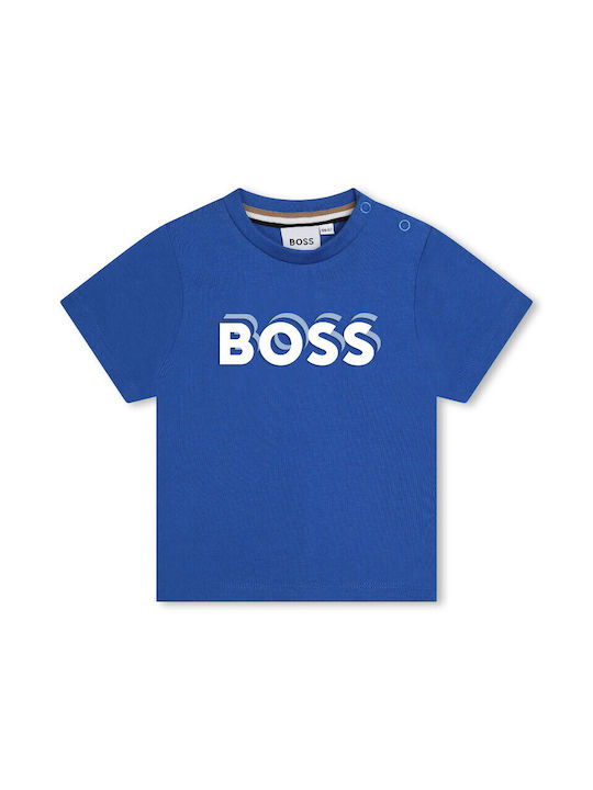 Hugo Boss Kids T-shirt Electric Blue