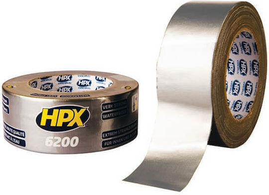 HPX 6200 Klebeband Gewebeband Silber 10mx48mm