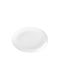 Dot Serving Platter Oval made of Porcelain White