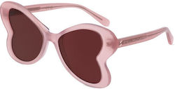 Stella McCartney Sunglasses Pink with Acetate Frame & Pink Lens