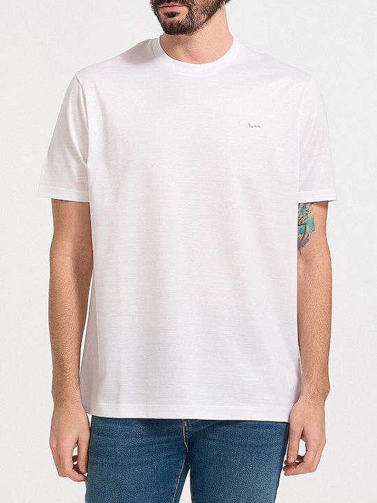 Paul & Shark Herren T-Shirt Kurzarm Weiß