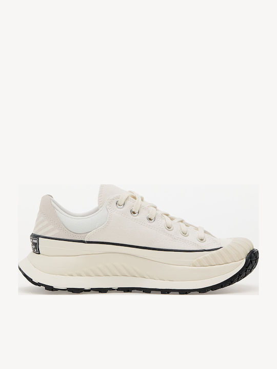 Chuck 70 AT-CX Low Flatforms Sneakers Vintage White / Egret / Black