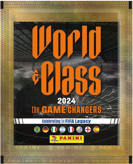 Panini FIFA World Class 2024 Stickers for Kids 3+ Years 5 Pieces