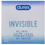 Durex Invisible Big Size Condoms 3pcs