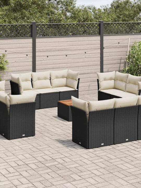 Set Camera De Zi Pentru Exterior 13 Piese Negru...
