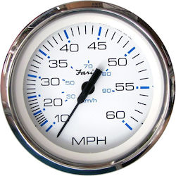 Geschwindigkeitsmesser Faria Kleid Weiß 33811 60mph
