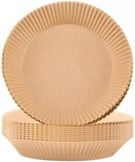 Home Heart Αντικολλητικό Χαρτί 20cm Για Φριτέζα Αέρος 50τμχ (35465)