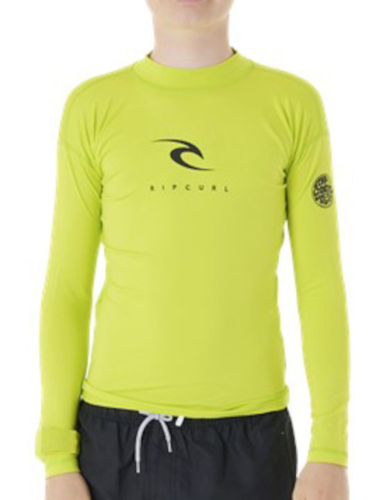 Rip Curl Kids Swimwear Rashguard Green