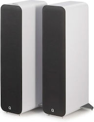 Q-Acoustics M40 18463-3552 Самоусилващи се тонколони 2 Брой шофьори 100W (Двойка) Бял Q-Acoustics M40 18463-3552 Самоусилващи се тонколони 2 Брой шофьори 100W (Двойка) Бял