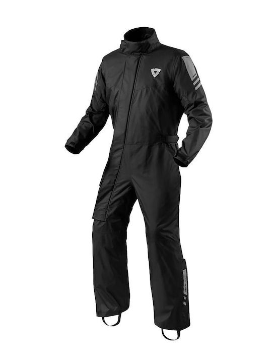 Waterproof Rain Suit Pacific 4 H2o Black Frc020| Rev'it