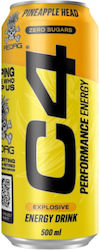 Cellucor C4 Performance Energy Drink | Zero Sugars [500 Ml] Ανανάς