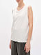 Dirty Laundry Cropped Shoulder T-shirt White Dlwt000095-02