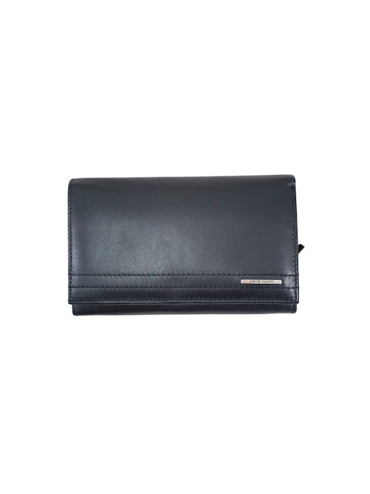 Women's Leather Wallet Pierre Cardin 240 Black Black