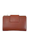 Γυναικείο Δερμάτινο Πορτοφόλι Pierre Cardin 228 Brown Ταμπα